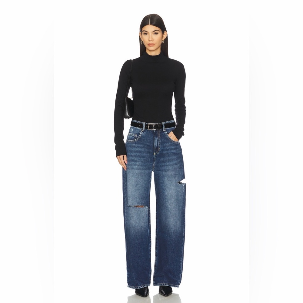 Icon Denim Poopy Wide Leg Jeans, Size 30
